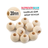 Ahşap Boncuk 20mm