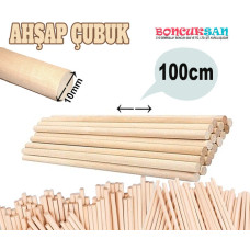 10 Adet Makrome Çubuğu 100 cm