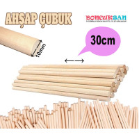 10 Adet Makrome Çubuğu 30 cm