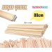 10 Adet Makrome Çubuğu 80 cm