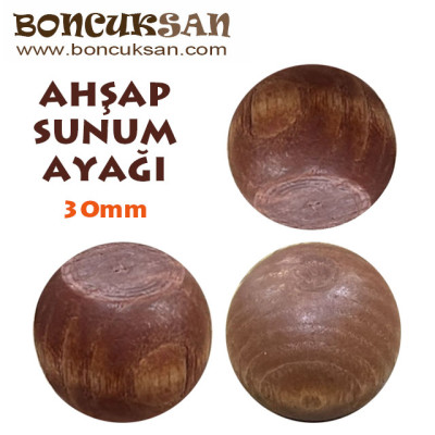 AHŞAP SUNUM AYAĞI 30mm