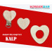 Klipsli Kalp
