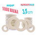 20 Adet Yassı Halka 3,5 cm.