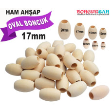 Oval Boncuk 17mm