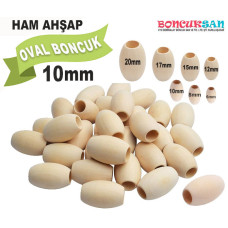 Oval Boncuk 10mm
